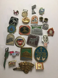 Lot 24 Broches Anciennes Vintage - Imagen 1 de 4