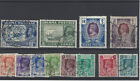 burma stamps 1938 KING GEORGE VI 1938 PART USED SET.