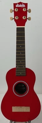 Kala Ukadelic Soprano Ukulele - Cherry Bomb - No Bridge / No Strings - Image 1 of 4