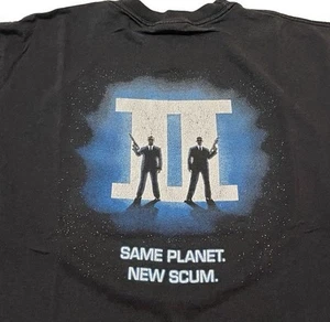 T-shirt promozionale vintage uomo in nero 2 film come nuova - Foto 1 di 6