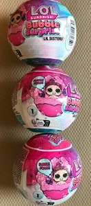 LOL Surprise Dolls Bundle X3 Mini Lil Sisters Bubble Surprise NUOVO/SIGILLATO - Foto 1 di 4
