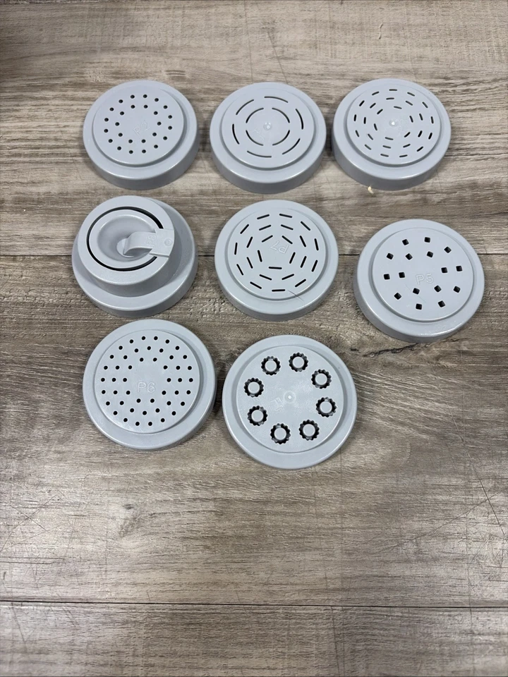 Pasta Shaping Disc Complete Set Of 8 Emeril Lagasse Pasta & Beyond Maker PM-01 - Image 1 of 1
