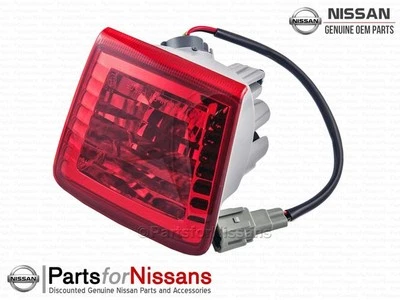 Conjunto de parachoques antiniebla trasero JDM Nissan 370z 26580-1EL1A NUEVO OEM Foto 1 de 2