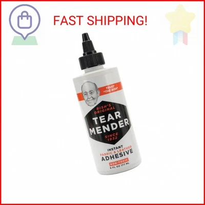 Tear Mender - TTB-6-D-B Adhesivo Instantáneo de Tela y Cuero, Botella de 6 OZ, TG06H Foto 1 de 2