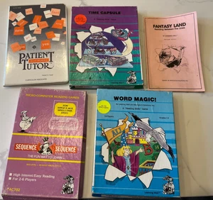 Vintage Games & Software Lot for Apple II – Word Magic, Patient Tutor and more - Picture 1 of 12