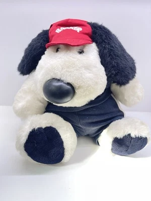 Vintage 1988 Large Barker Dog Plush Toy for  Allders - Great Condition - Image 1 of 3