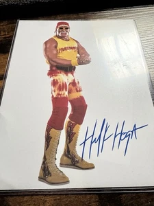 Hulk Hogan Signed  8x10 with COA And LOA WWE WCW TNA Super Star Wrestler Actor - Picture 1 of 3