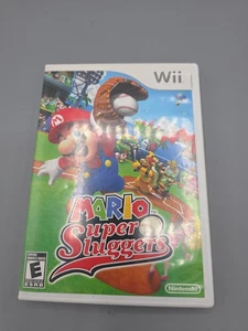 Mario Super Sluggers Wii 2008 completo con manual. Buen estado - Imagen 1 de 2