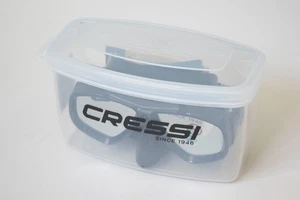 Cressi Focus Mask Black/Spectra Silver with Mirrored Lenses Diving/Snorkelling - Picture 1 of 7
