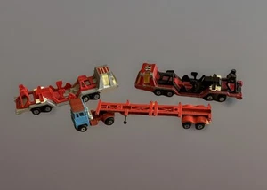Matchbox 1975 Super Kings K13-2 K114 Aircraft Transporter & Scammell K17 Trailer - Picture 1 of 8