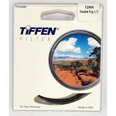 Tiffen 72mm Double Fog 1/2 Filter MFR #72DF12 - Image 1 of 4