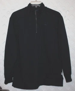 TOMMY BAHAMA Boy's Dark Navy Quarter Zip French Terry LOGO Top XL 18 - 20 - Picture 1 of 5