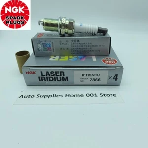 4Pcs NGK IFR5N10 7866 Spark Plug For Jaguar S-Type XF Discovery3 Range Rover - Bild 1 von 6