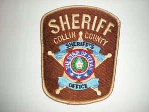 COLLIN COUNTY, TEXAS SHERIFF'S DEPARTMENT PATCH - Picture 1 of 1