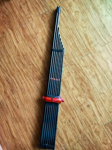 Khaen Bamboo Isan Musicial Instrument Mouthorgan Professional Balck Am - Picture 1 of 15
