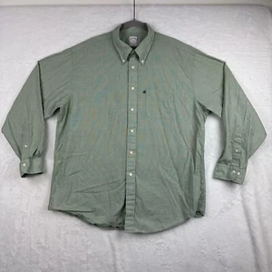 Camisa Polo Brooks Brothers Original 346 Para Hombre Con Botones XL Verde Manga Larga - Imagen 1 de 19