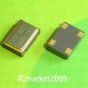 Osciladores de cristal activo 5 piezas 30.000 MHz SMD-4 5X7mm 3.3V 30MHZ 30.000M 30M - Imagen 1 de 1