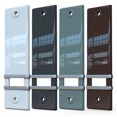 MARKISO ✔️ Rolladengurt Abdeckung 185 mm Abdeckplatte Abdeckblende Gurtwickler Blende