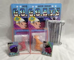 TRAP TOYS Hip Hop ZIEGE Halbset - Biggie (rot) + ODB (orange) - Schneller Versand - Bild 1 von 3