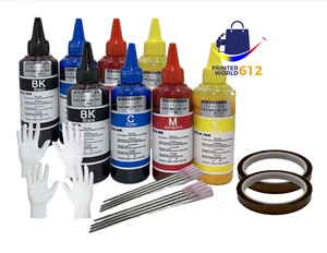 800ML Bulk Sublimation Ink for All Inkje ET-2720 2760 2800 2803 2850 4800 ET1500 - Picture 1 of 7