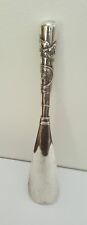 Antique Wang Hing Chinese Export Silver Dragon Shoe Horn - WH 90 - 76g (2.7oz)