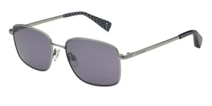 Ted Baker Lance TB1729 Men's Sunglasses 910 Shiny Light Gunmetal/Grey - Picture 1 of 2