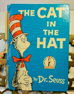 1957 DIE KATZE IM HUT Dr. Seuss Hardcover Buch - Bild 1 von 12