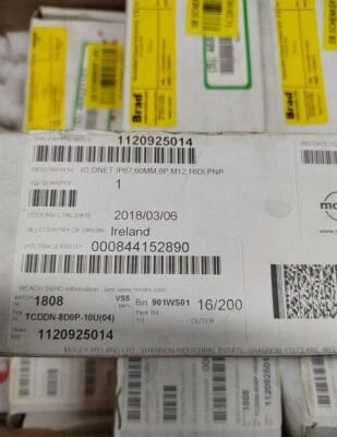 TCDDN-8D0P-10U MOLEX DeviceNet Classic 8-Port M12 Brand New FastShipping - Image 1 of 4