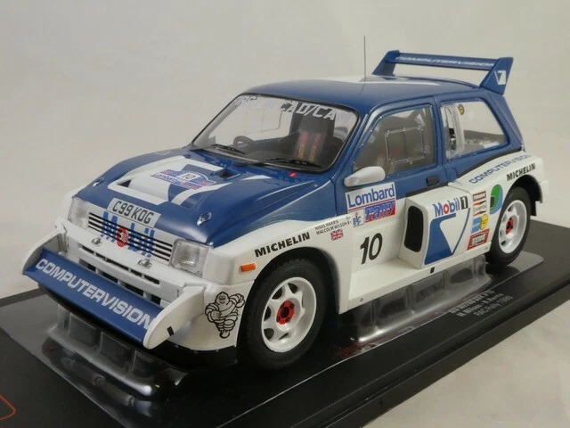 IXO MG Metro 6R4 #10 Wilson Harris RAC Rally 1986 1/18 18RMC068A - Immagine 1 di 3