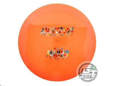 USED Innova Champion Mako3 180g Orange Wonder Bread Foil Midrange Golf Disc - Image 1 of 2