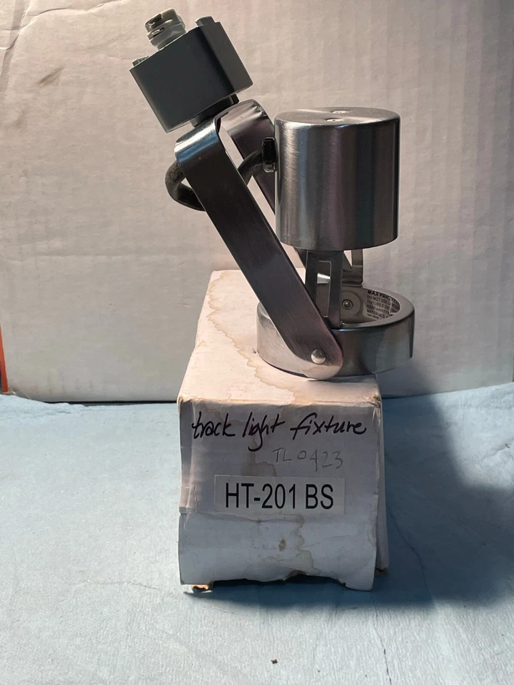 Cal Lighting HT-201-BS 120V, Par20, 50W Max, accesorio de pista, acero cepillado - NUEVO Foto 1 de 4