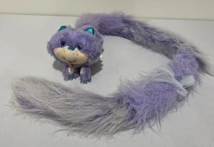Peluche gatto Kenner viola vintage anni 80 1986 Furrever Friends coda di posizione - Foto 1 di 8