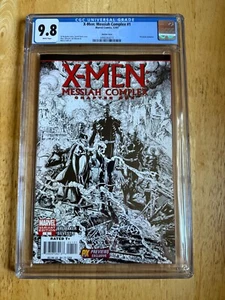 X-MEN: MESSIAH COMPLEX #1 CGC 9.8! SKETCH COVER! - Picture 1 of 4