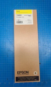 Epson UltraChrome Pro 700ml Yellow Toner T8004 C13T800400 - Picture 1 of 1