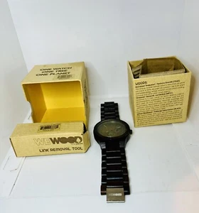 WeWOOD Cardo Watch - Chocolate Watch Fashion Watch & Link Removal Tool - Picture 1 of 5
