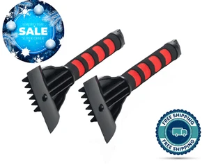 Raspadores de hielo RevHeads para autos y camionetas raspadores con facilidad - Paquete de 2 - Imagen 1 de 14