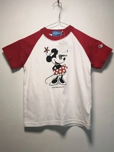 Disney Tokyo White Minnie Mouse T-Shirt - Size 5-6 Years - New - Picture 1 of 9