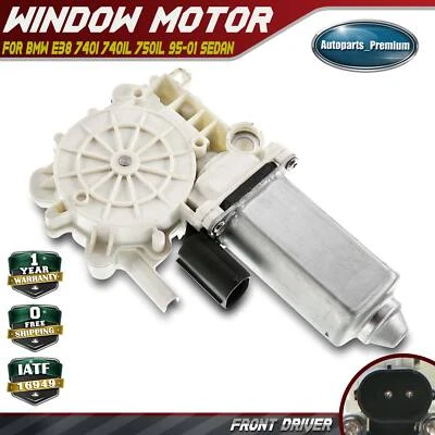 Мотор подъема стеклоподъемника с электроприводом для BMW E38 740i 740iL 750iL 1995-2001 седан передний левый - Изображение 1 из 4