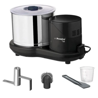 Premier Smart 2 Litre Wet Grinder with Coconut Scrapper & Dough Kneader 220V - Image 1 of 4