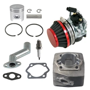 Cylinder Piston Carburetor Air Filter For 66cc 80cc 2 Stroke Motorized Bicycle - Picture 1 of 13