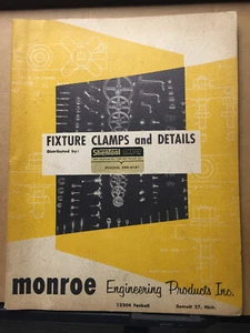 De colección Monroe Engineering Products catálogo abrazaderas accesorios manijas de perno cámaras 1960 - Imagen 1 de 7