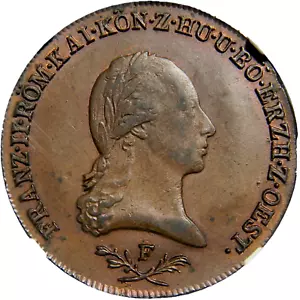 Austria 1800 F 6 Kreuzer NGC 63 BN (15-13) - Picture 1 of 4