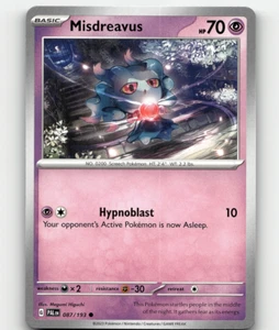 Pokemon Misdreavus Paldea Evolved 087/193 - Picture 1 of 1