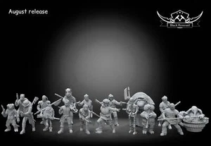 Slug's Warband (17) - SCHWARZER REST | Legion kompatibel - 3D-gedruckt - Bild 1 von 1
