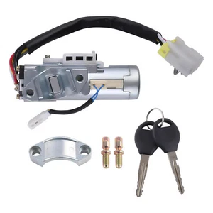 Interruptor de cilindro de bloqueo de encendido con 2 llaves para Nissan Xterra 00-04 Frontier 99-01 - Imagen 1 de 12