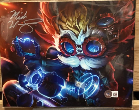 BAM BOX MICK WINGERT AUTOGRAPH #3 ARCANE HEIMERDINGER BECKETT LEAGUE OF LEGENDS Cover
