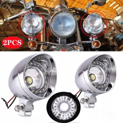 Faro antiniebla punto de paso visera bala para Suzuki Boulevard C50B C50C C50T C90 Foto 1 de 4