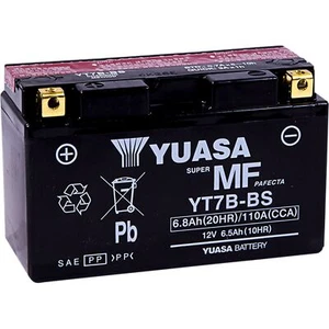 Yuasa Battery YT7B-BS Maintenance Free YUAM62T7B - Picture 1 of 3