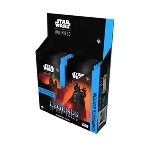 Star Wars Unlimited TCG Legends of the Force Carbonite Box ENG 12 Buste Sealed - Imagen 1 de 2