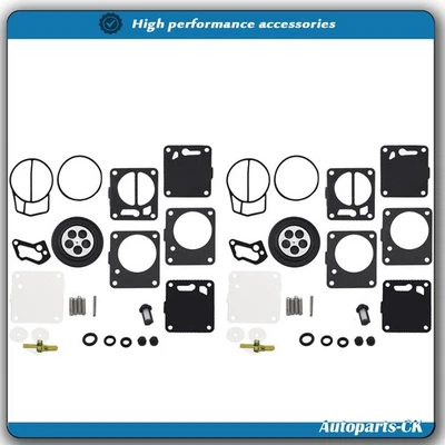 Juego de 2 Kit de Reconstrucción de Carburadores para YAMAHA SUPERJET 650 WAVERUNNER BLASTER RAIDER VENTURE Foto 1 de 4